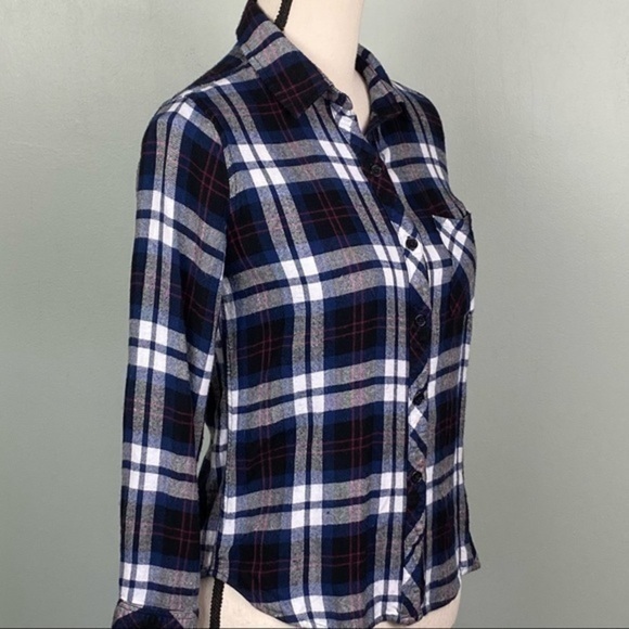 RAILS super soft “Hunter” plaid flannel shirt. Size XS. EUC - Picture 4 of 12